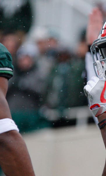 Buckeyes hang on as Spartans' 2-point try fails